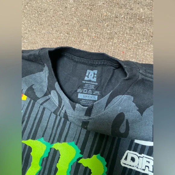 KEN BLOCK 43 OFFICIAL MONSTER FORD T SHIRT GYMKHANA RACING RALLY 2 SIDED VINTAGE